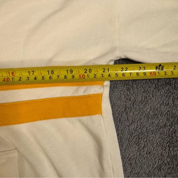 Faherty Womens Daybreak French Terry Hoodie 1/4 Snap Kangaroo Pocket Medium - Picture 13 of 16